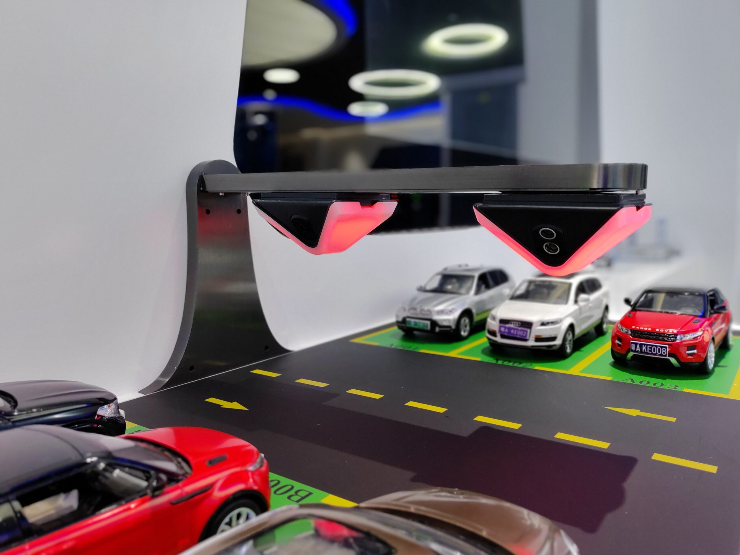 Video-based parking space detection equipment