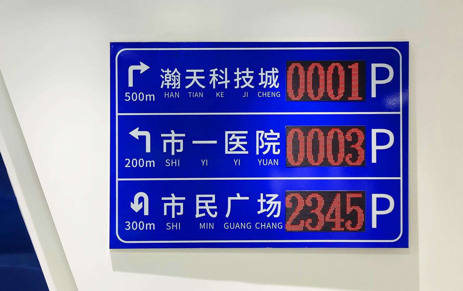 LED parking information module series
