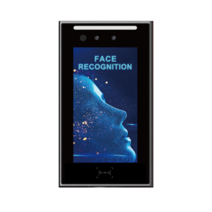 Face recognition access control terminal with 7-inch screen and IC card reader