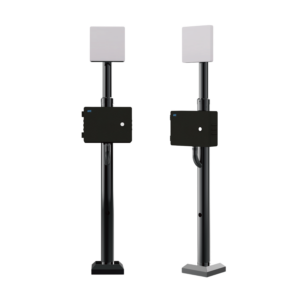 RFID parking management system set with AKE RFID post, reader, and billing controller