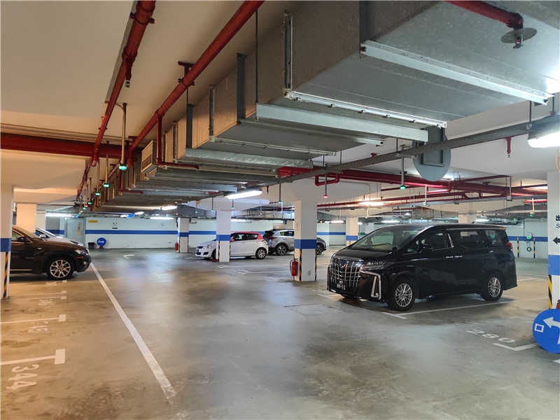 Additional parking areas photographed during the 2023 visit