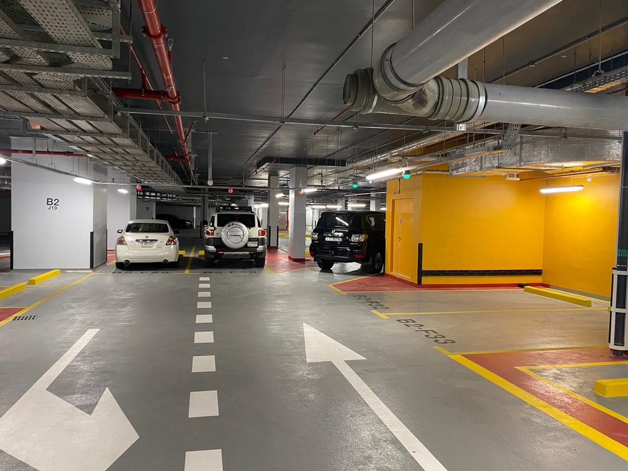 Parking area at ICD Brookfield Place
